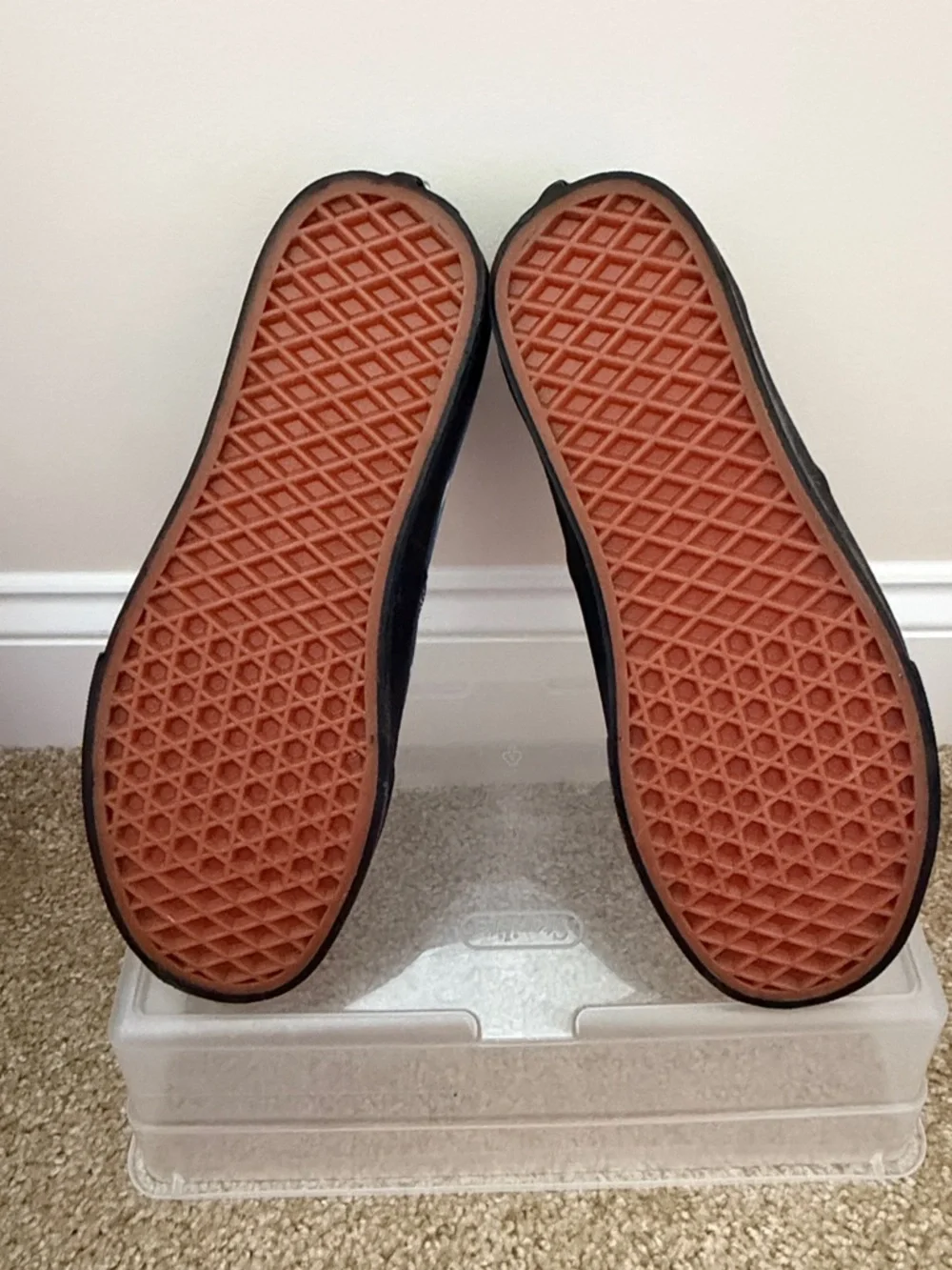 Vans Blue Lightning Canvas Low-Top Sneakers NWT - Picture 3 of 5